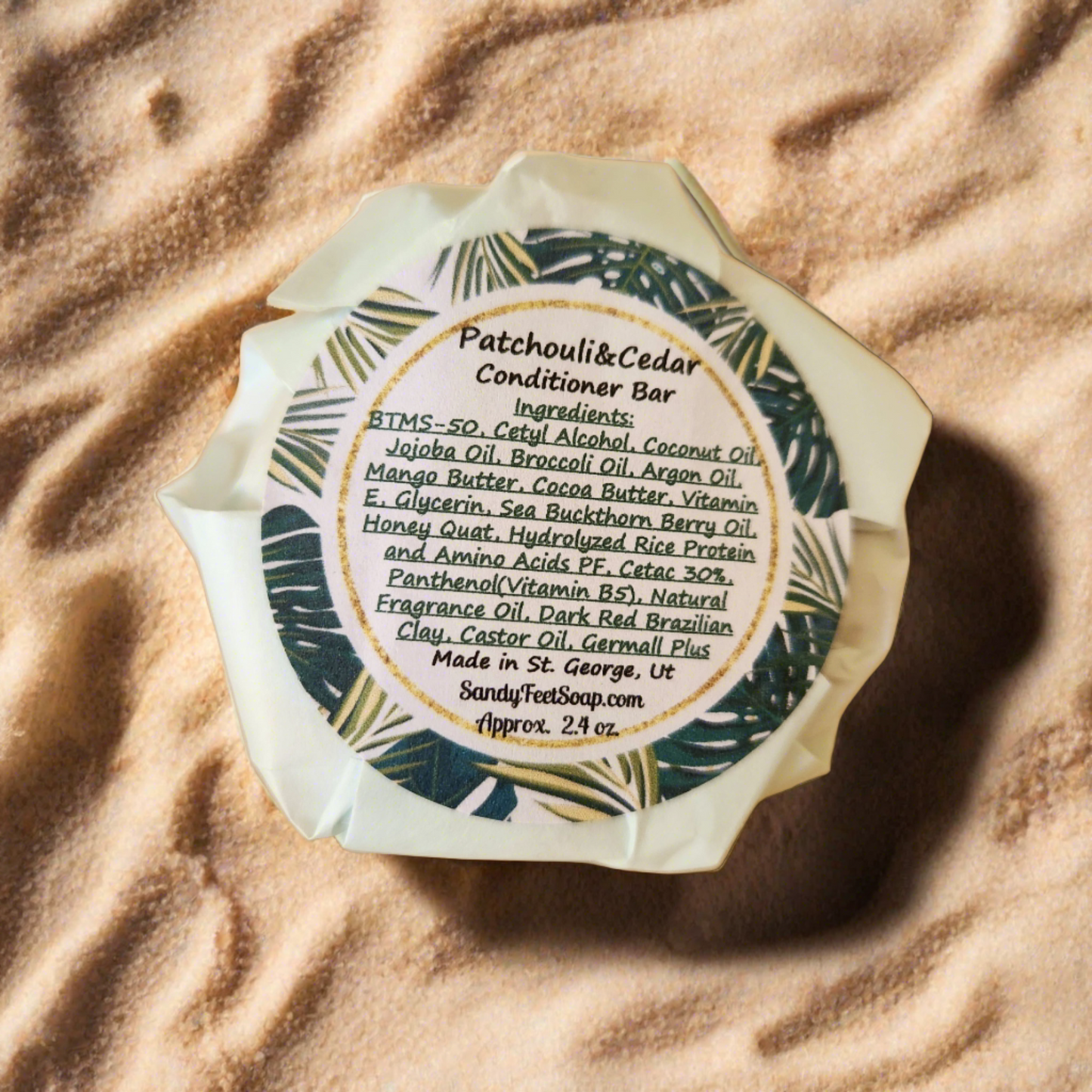 Patchouli and Cedar Conditioner Bar