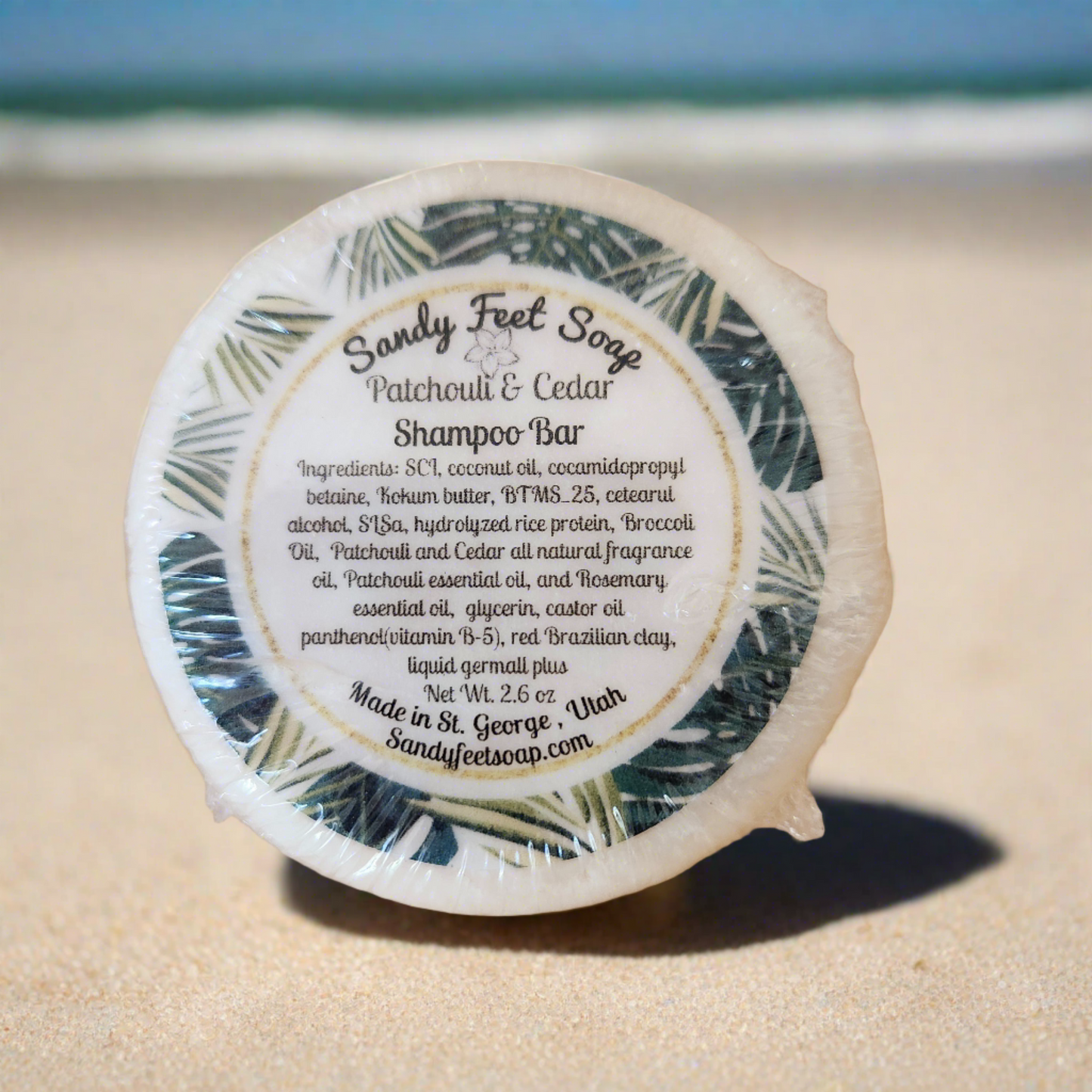 Patchouli and Cedar Shampoo Bar