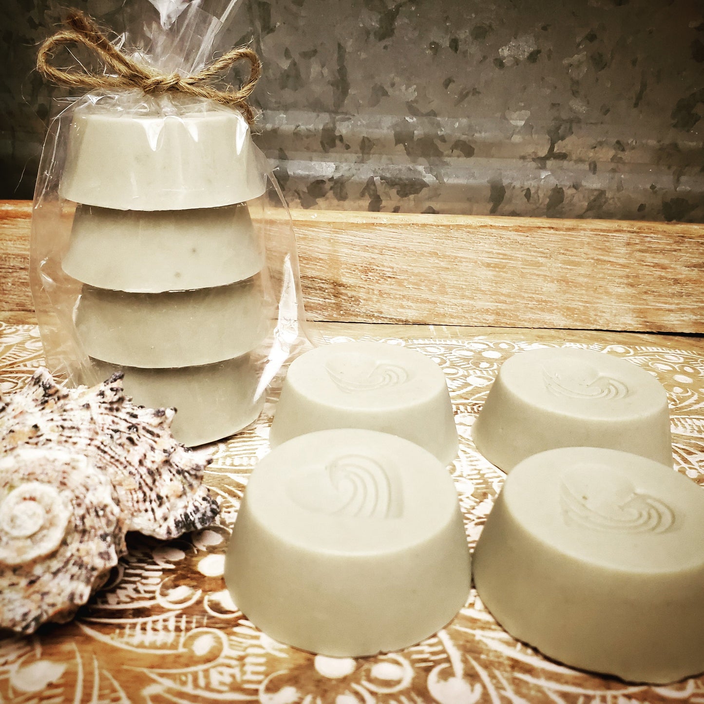 Calming Clay Face Bars, 'Mini's' (Shea and Mango Butter, Set of 4) Soap