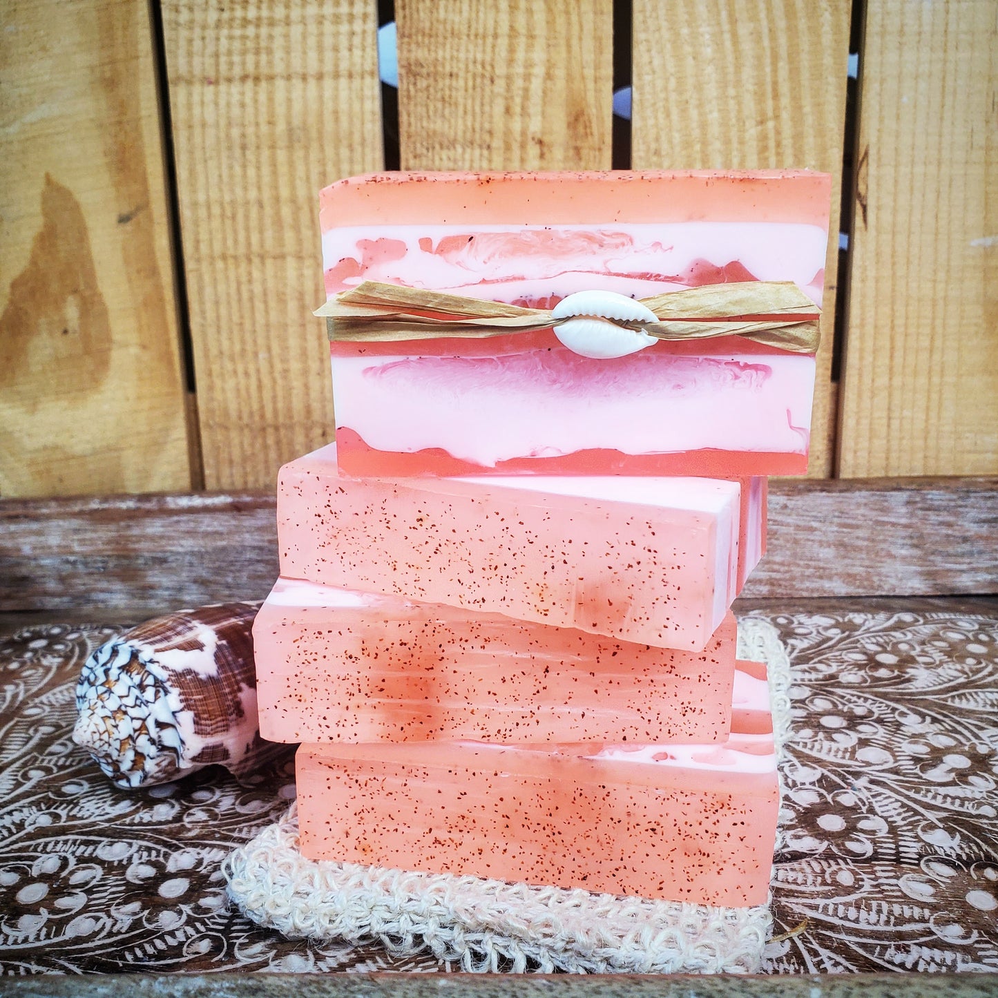 'Hibiscus Sunset,' Soap