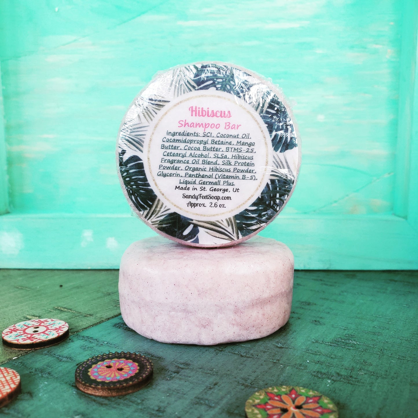 Hibiscus Shampoo Bar