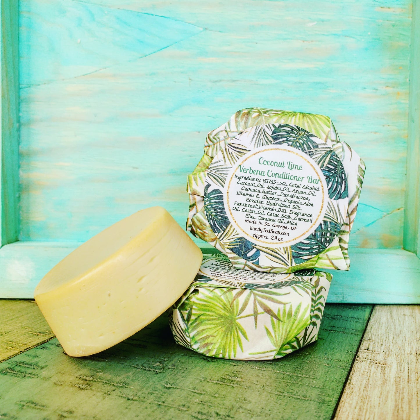 Coconut Lime Verbena Conditioner Bar