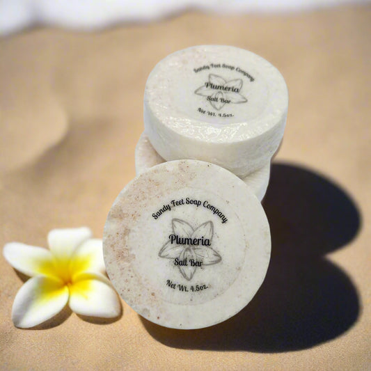 Plumeria Salt Soap