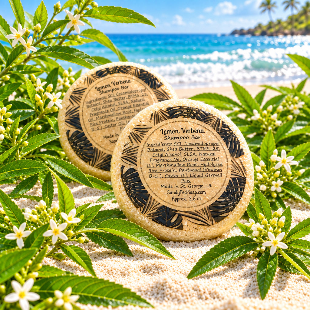 Lemon Verbena Shampoo Bar