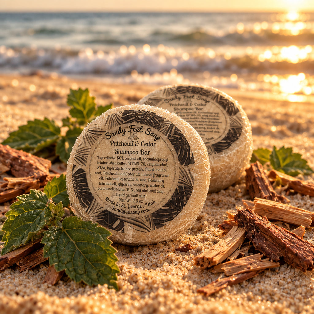 Patchouli and Cedar Shampoo Bar