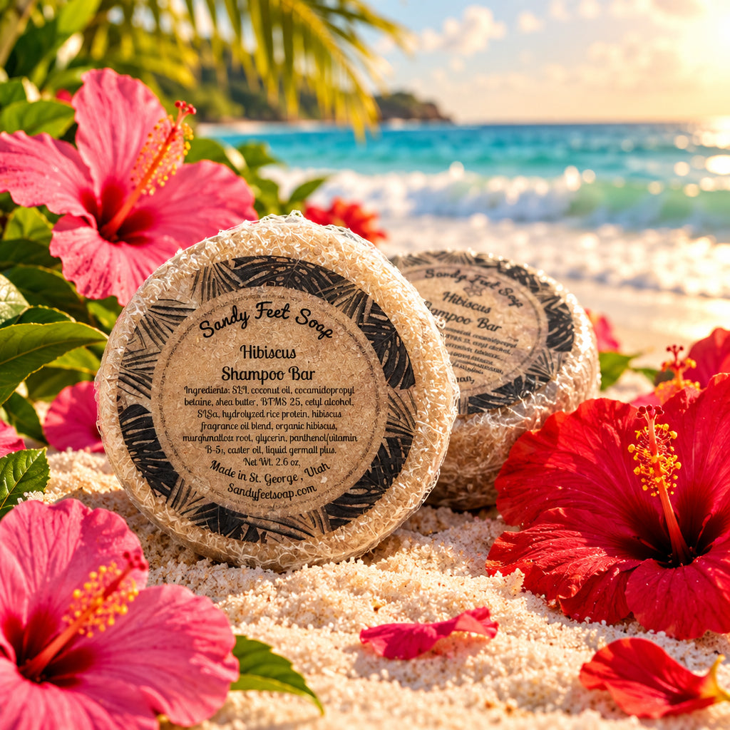 Hibiscus Shampoo Bar