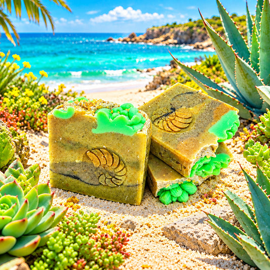 Emerald Agave Soap
