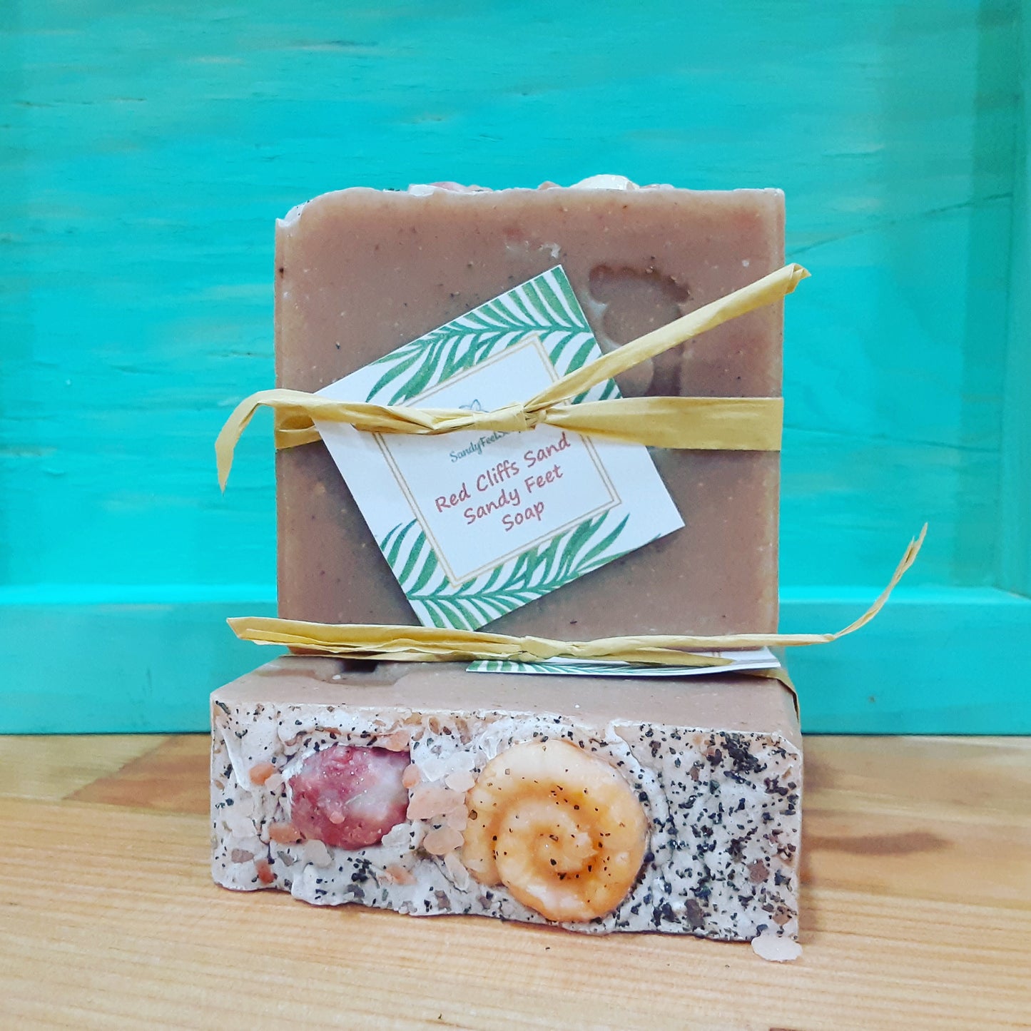 Red Cliffs Sandy Feet Soap